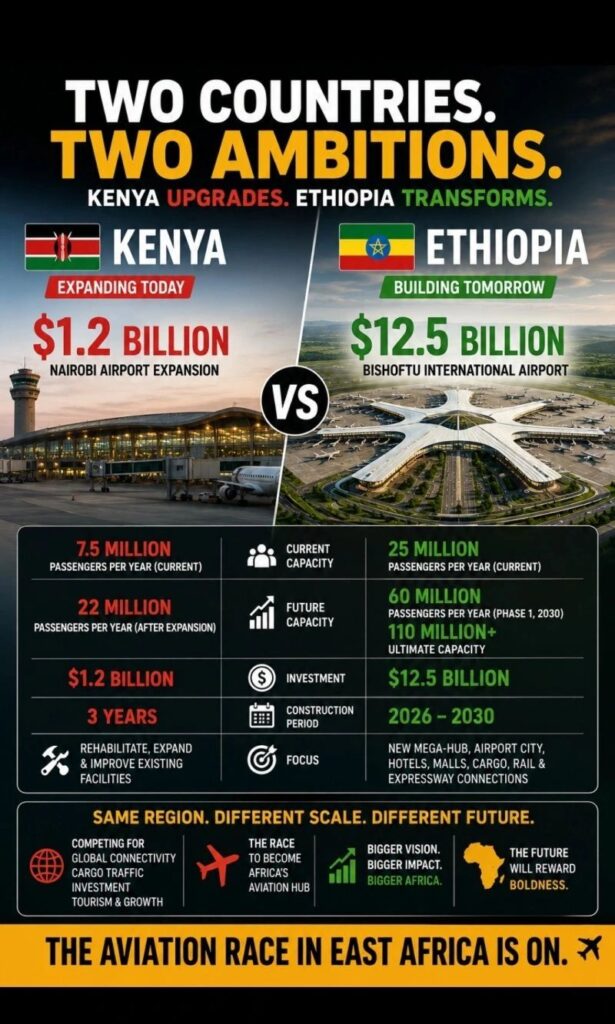 Kenya and Ethiopia: Competing Visions Shaping the Future of East African Aviation