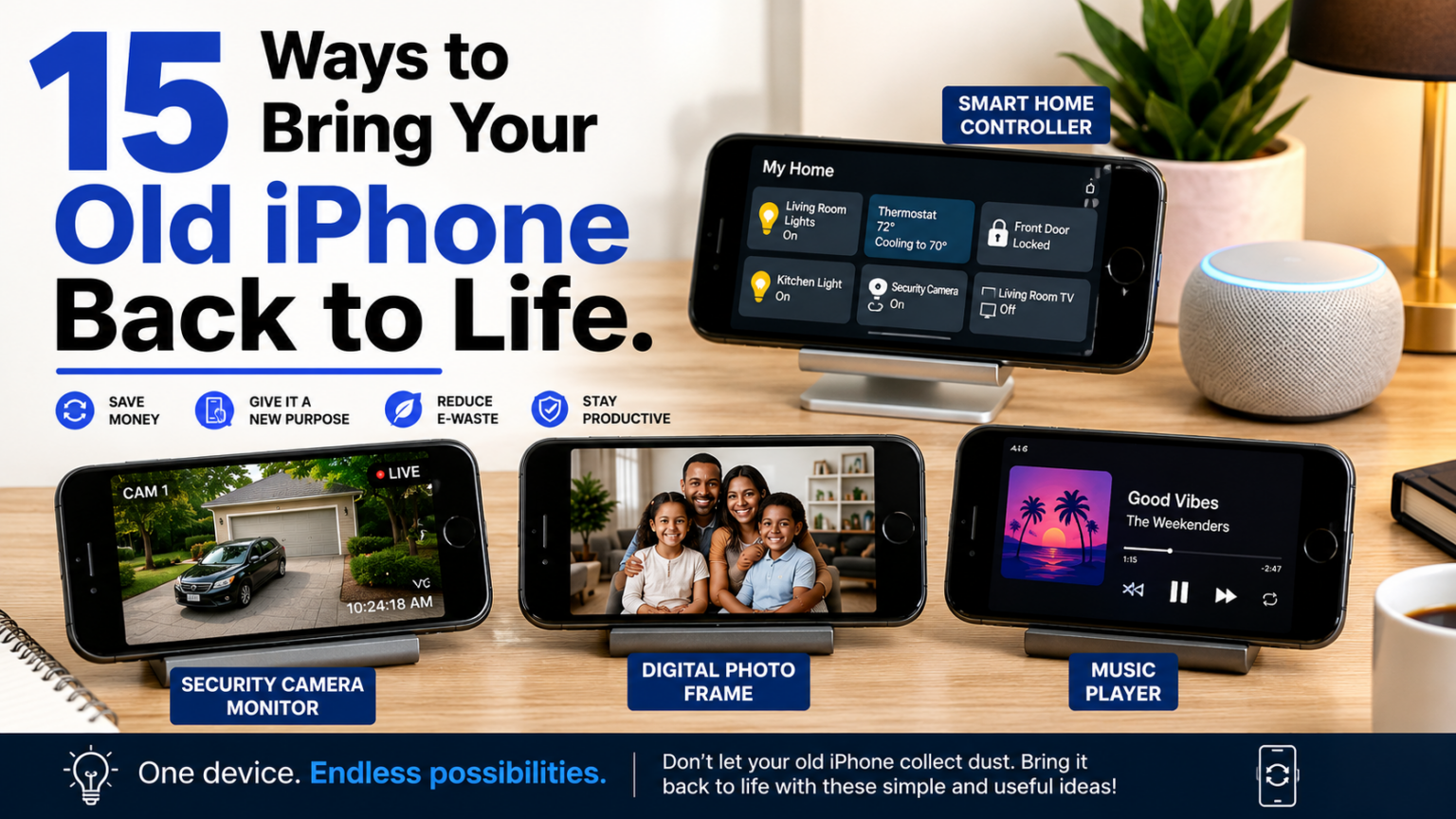 Don’t Throw Away Your Old iPhone: 15 Smart Ways to Bring It Back to Life
