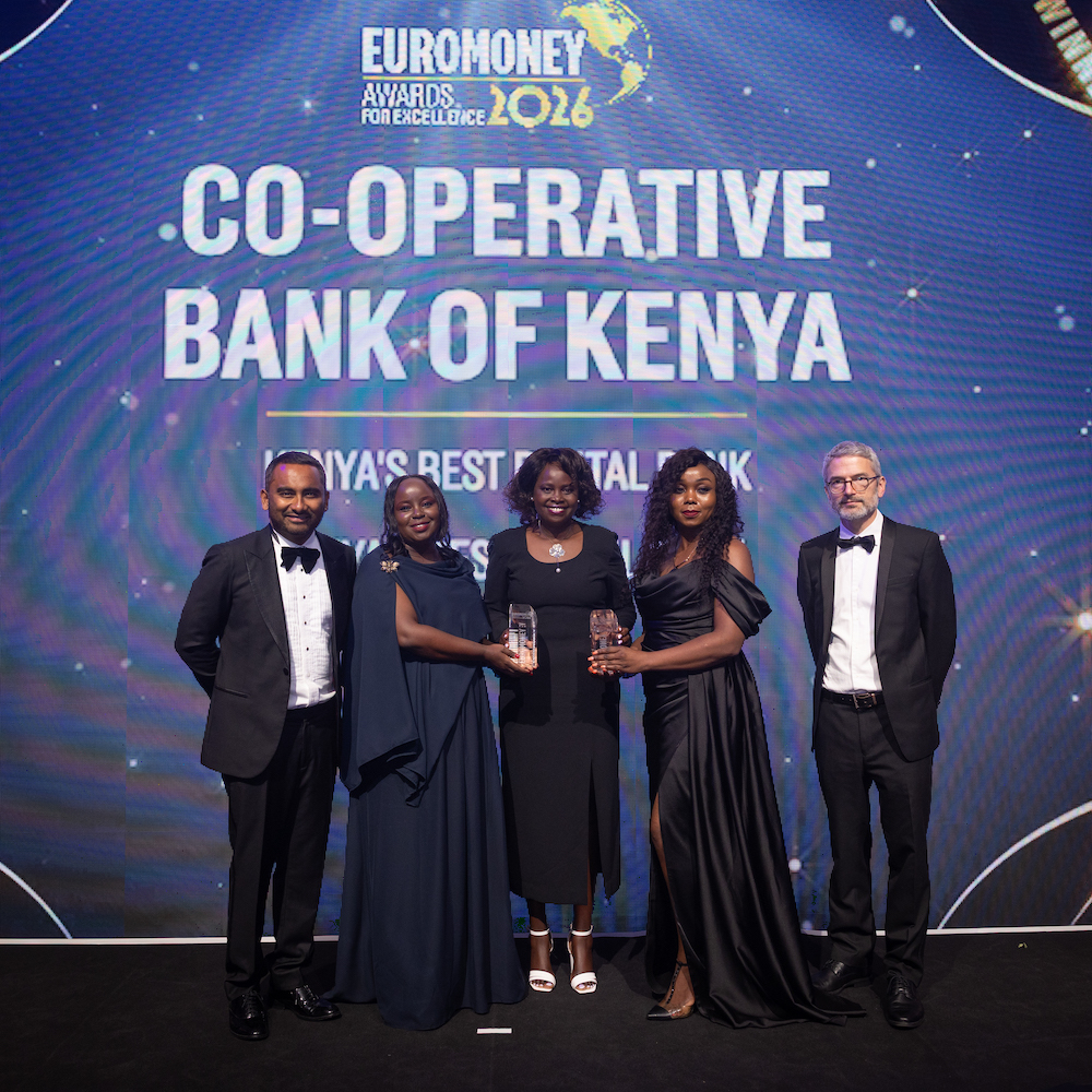 Co-operative Bank Wins Kenya’s Best Retail and Digital Bank Awards at Euromoney 2026