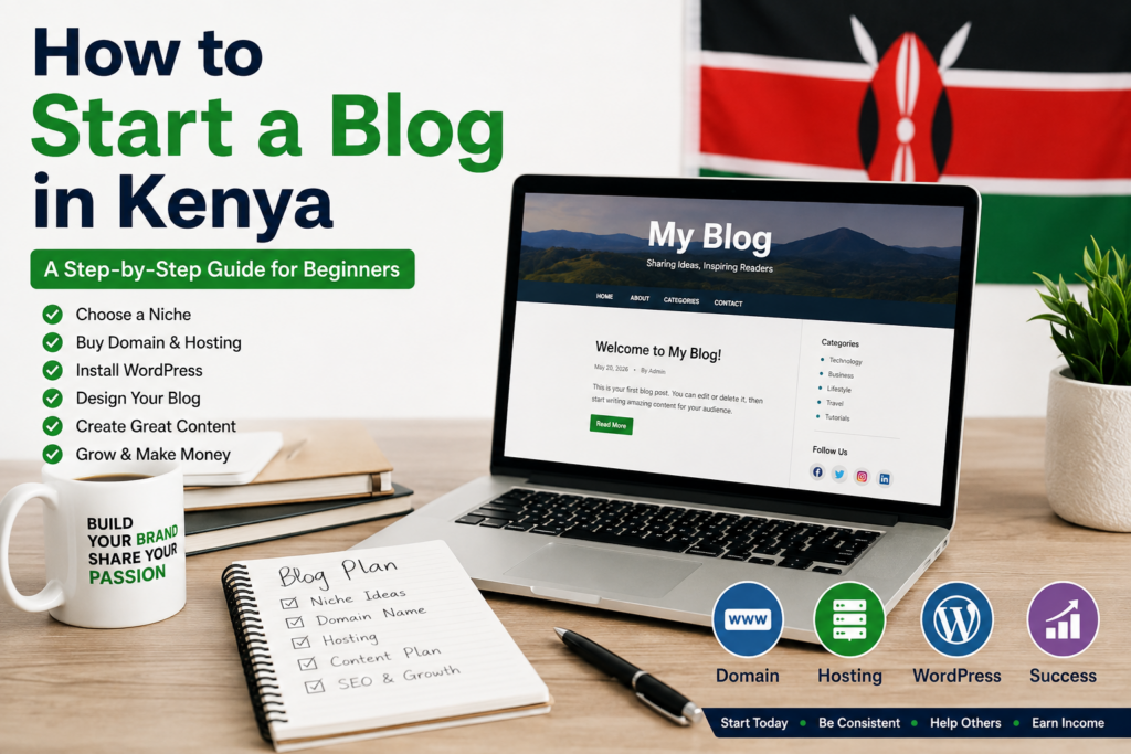 How to Start a Blog in Kenya (Complete Beginner’s Guide)