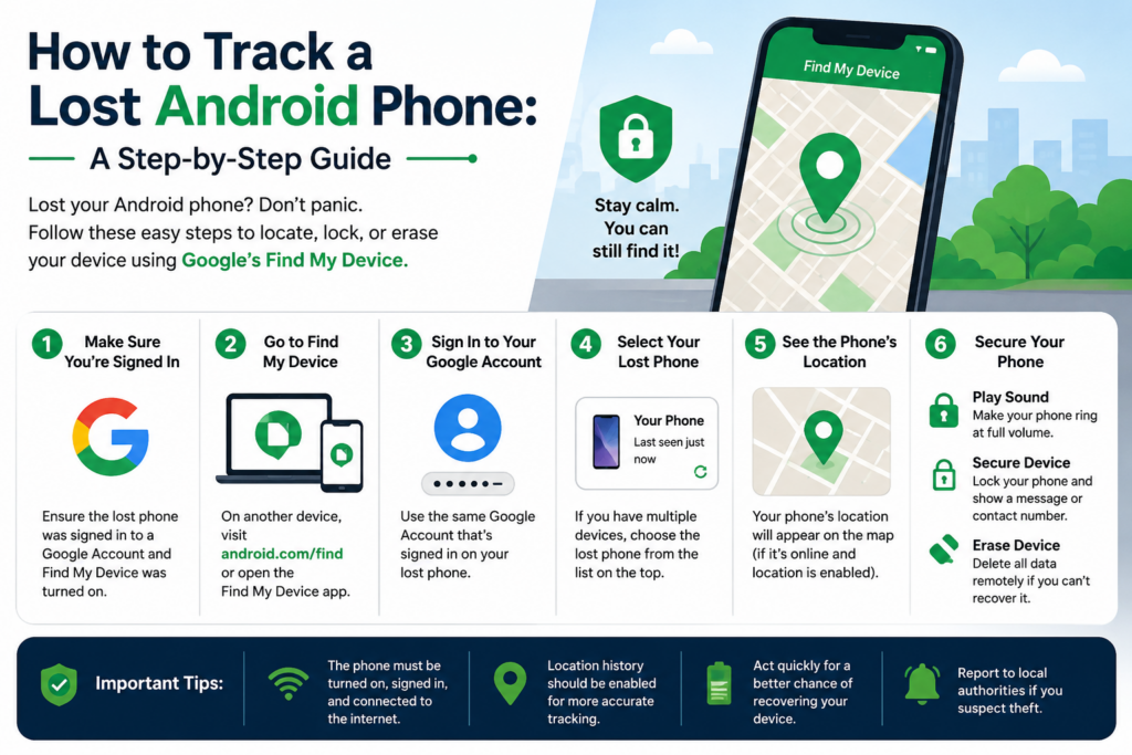 How to Track a Lost Android Phone: A Step-by-Step Guide