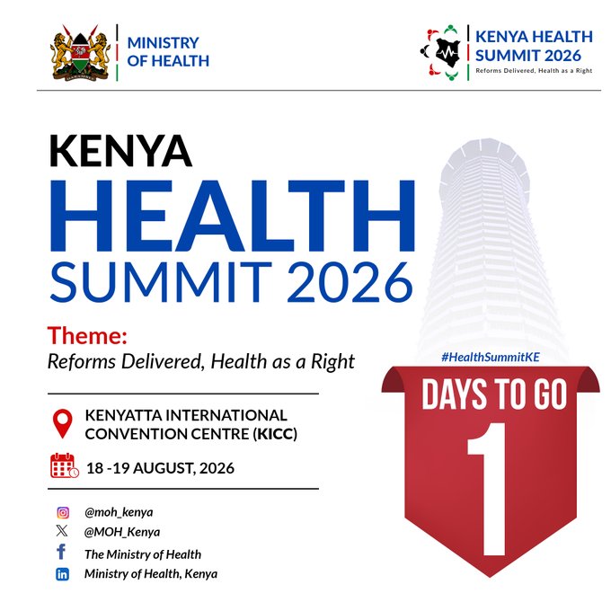 Kenya Health Summit 2026: Digital Health, AI and UHC Take Centre Stage as Leaders Meet at KICC