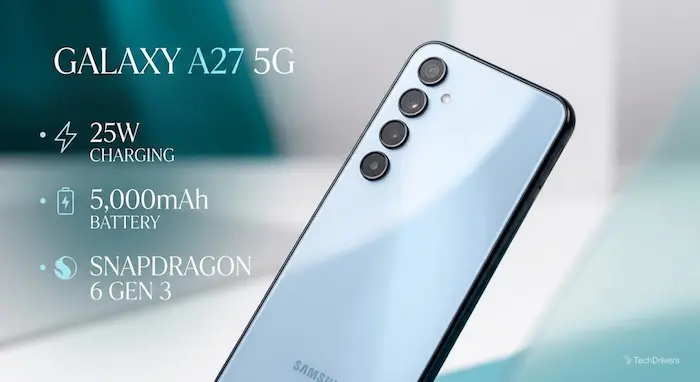 Samsung Galaxy A27 5G Review: Performance, Battery Life and 25W Charging