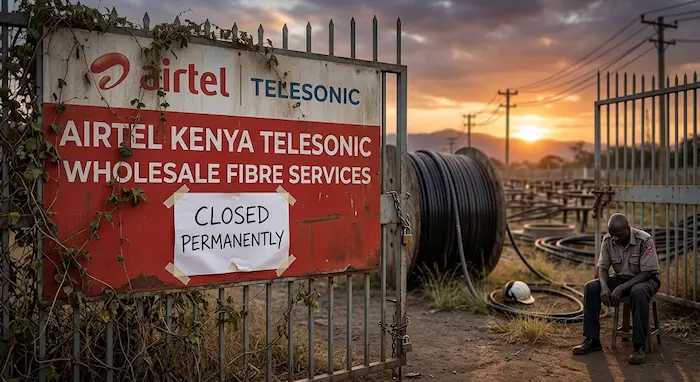 Airtel Shuts Down Kenya Fibre Unit After Two Years With Zero Revenue