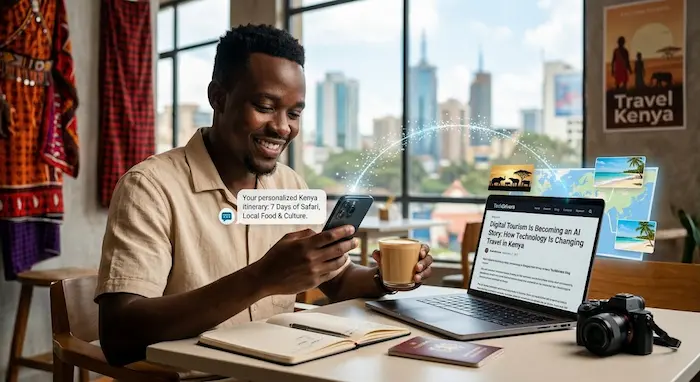 Digital Tourism Is Becoming an AI Story: How Technology Is Changing Travel in Kenya