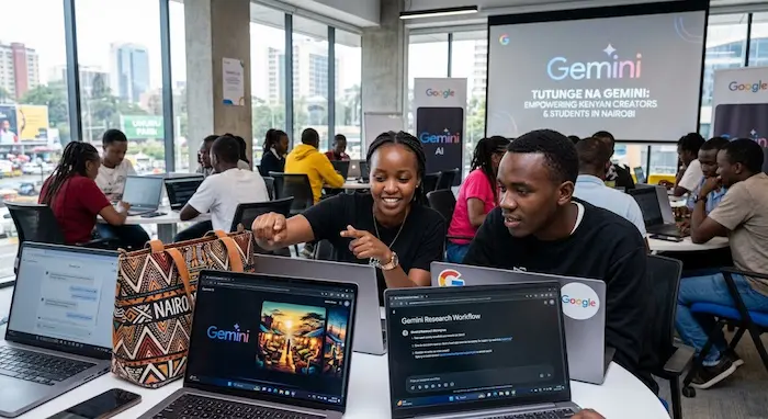 Google Brings Gemini AI Training to Kenyan Creators and Students in Nairobi