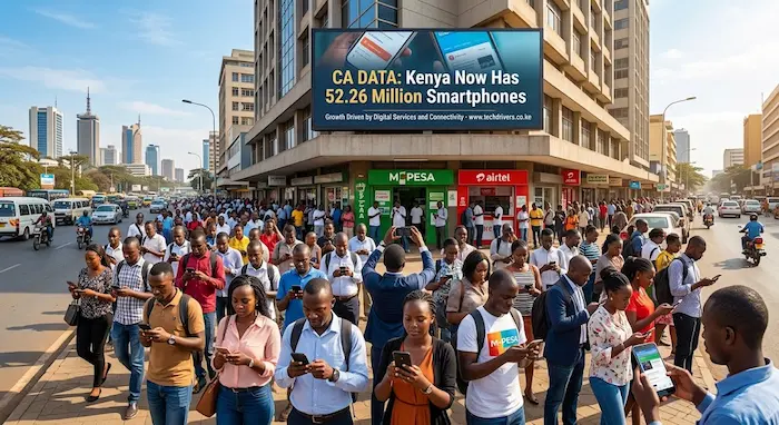 Kenya Now Has 52.26 Million Smartphones: What the Latest CA Data Means