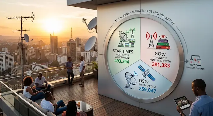 Kenya Pay-TV Market: StarTimes, GOtv and DStv Compared