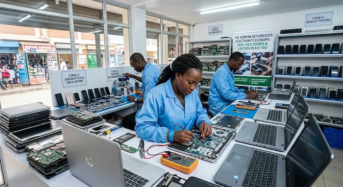 The Kenyan Refurbished Electronics Economy: How Used Phones and Laptops Reach You