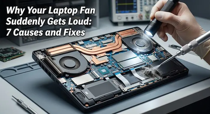 Why Your Laptop Fan Suddenly Gets Loud: 7 Causes and Fixes