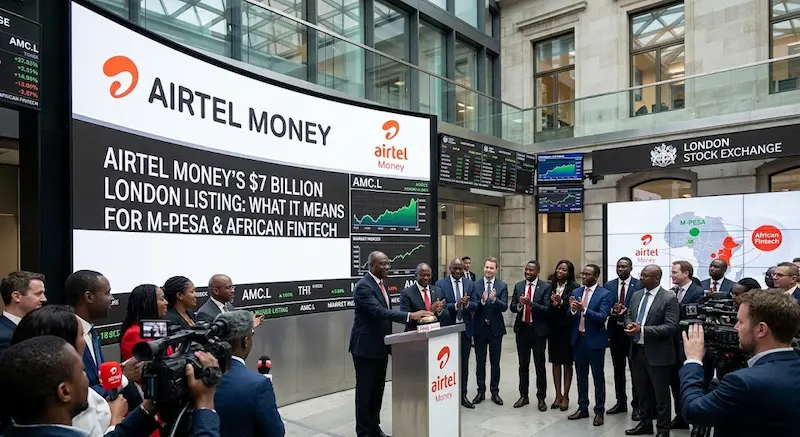 Airtel Money’s $7 Billion London Listing: What It Means for M-PESA and African Fintech