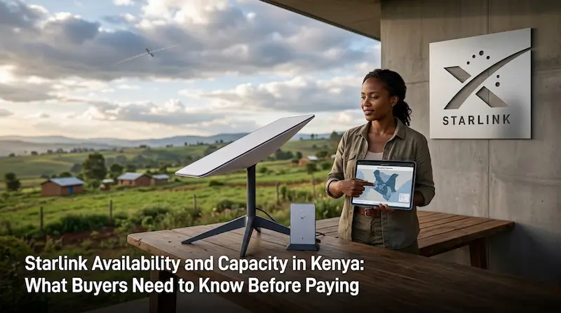 Starlink Availability and Capacity in Kenya: What Buyers Need to Know Before Paying